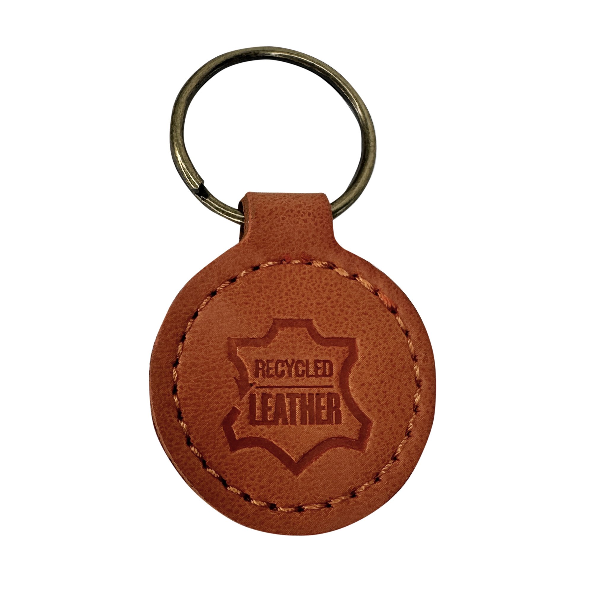 Recycled leather keyring - Image 2